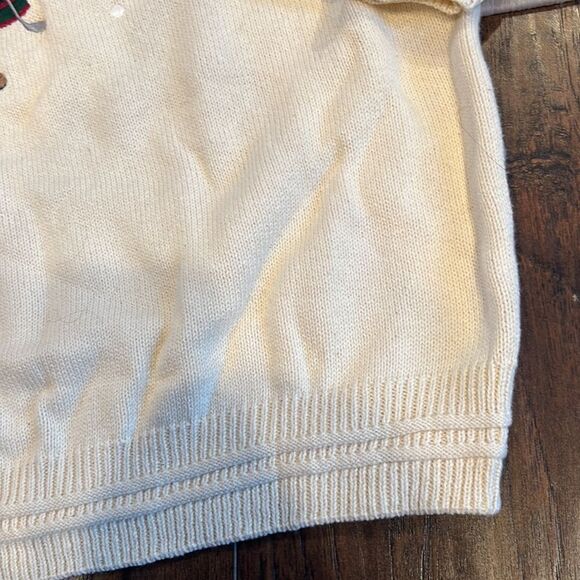 VTG Munsingwear size M 100% cotton made in USA golf theme embroidered sweater - Picture 5 of 10